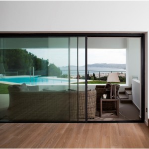 Aluminum&UPVC sliding door