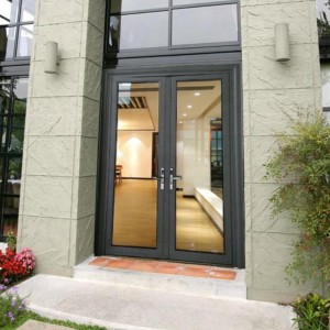 guangdong luxury fireplace dustproof explosion proof flash front entry door for homes